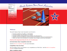 Tablet Screenshot of northdakotacheer.com